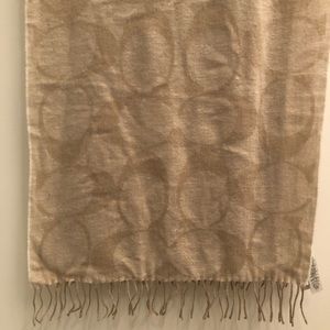 Coach scarf. New with tags!